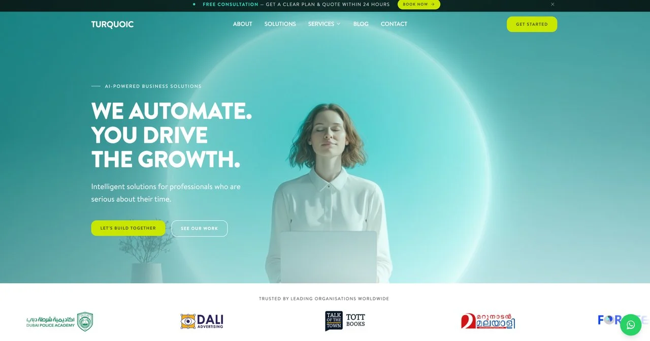 Turquoic website