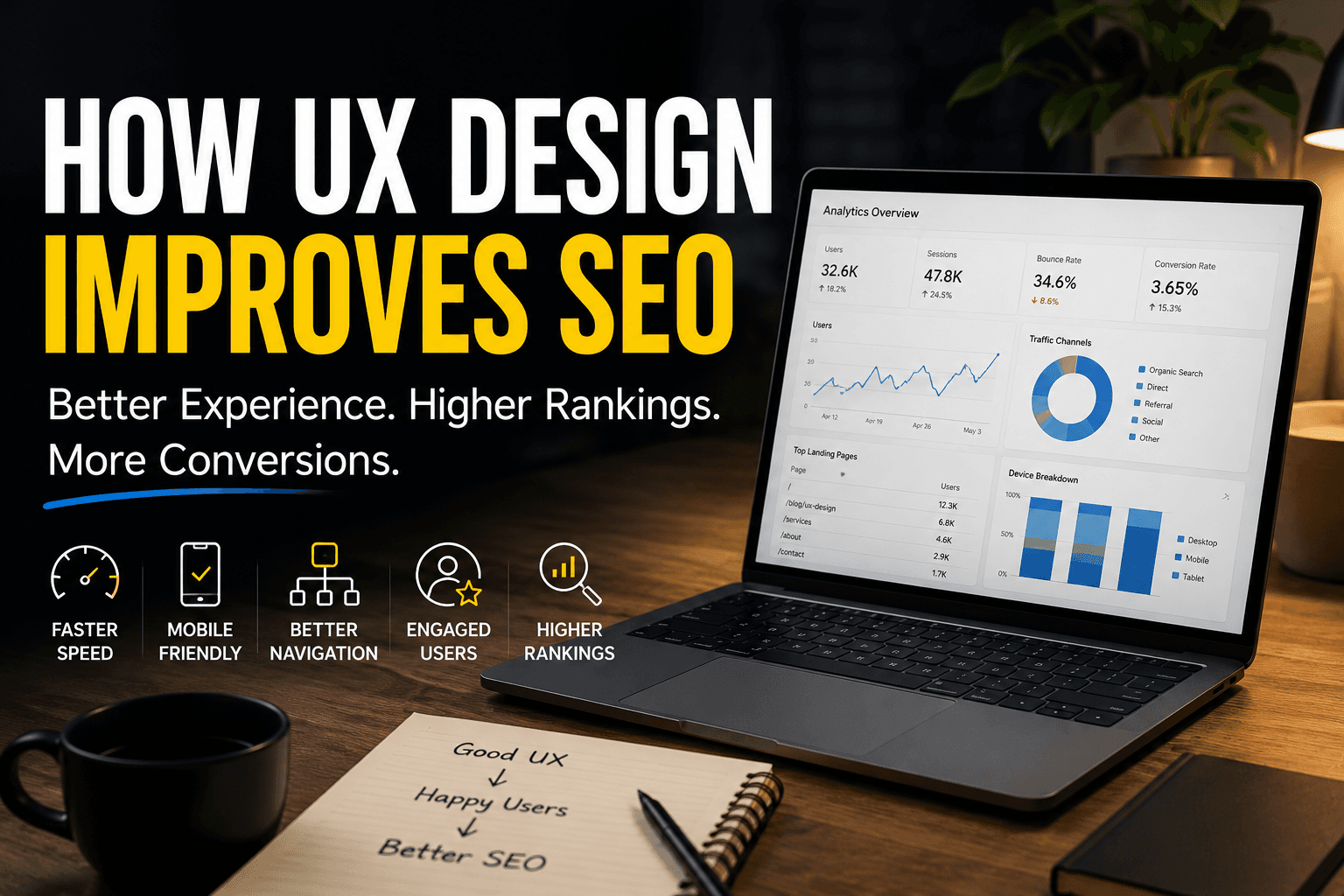 How UX Design Improves SEO: Why User Experience Matters for Search Rankings